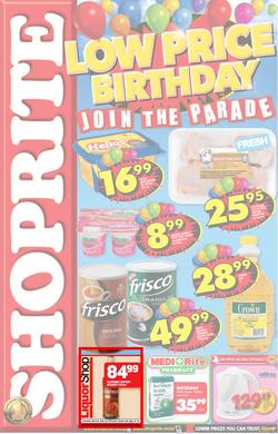 Shoprite Western Cape : Low Price Birthday (20 Aug - 26 Aug), page 1