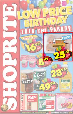 Shoprite Western Cape : Low Price Birthday (20 Aug - 26 Aug), page 1
