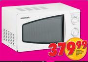 Essentials Manual White Microwave Oven-17L