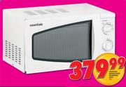 Essentials Manual White Microwave Oven-17Ltr