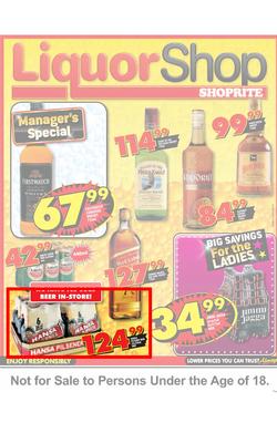 Shoprite Gauteng : LiquorShop (23 Aug - 9 Sep), page 1