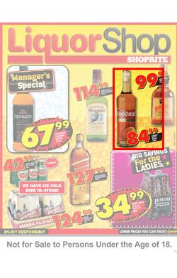 Shoprite Gauteng : LiquorShop (23 Aug - 9 Sep), page 1