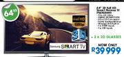 Samsung 64" 3D Full HD Smart Plasma TV