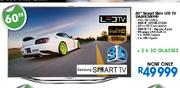 Samsung 60" Smart Slim LED 3D TV(UA60ES8000)
