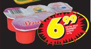 Crystal Valley Strawberry Yoghurt-6 x 75gm