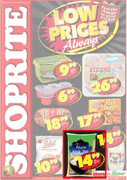 Shoprite KZN : Low Prices Always (10 Sep - 16 Sep), page 1