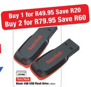 SanDisk Blade USB Flash Drive-4GB