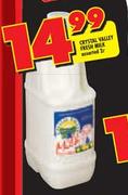 Crystal Valley Fresh Milk Assorted-2 Ltr