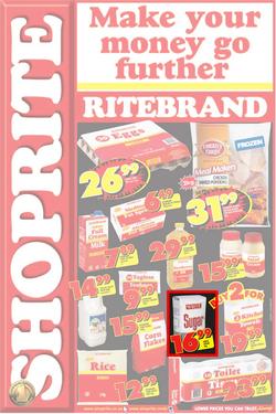 Shoprite Eastern Cape : Ritebrand (10 Sep - 23 Sep), page 1