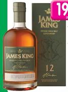 James King 12 Yo Malt Whisky-750ml