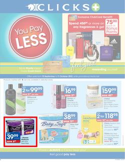 Clicks : You Pay Less (13 Sep - 11 Oct), page 1