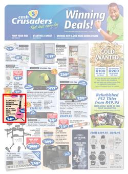 Cash Crusaders : Winning Deals (Until 7 October), page 1
