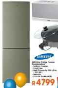 Samsung 400 Ltr Fridge/Freezer Combination