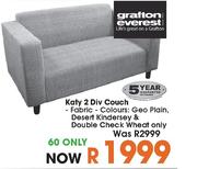Grafton Everest Katy 2 Div Couch