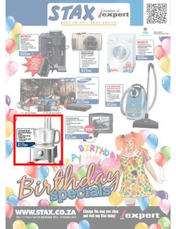 Stax : Birthday Specials (24 Sep - 8 Oct), page 1