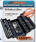 The Mechanics Choice - 77 Piece Tool Kit