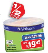 Verbatim DVD-R Wrap-10's Pack