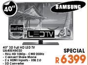 Samsung 40" 3D Full HD LED TV
