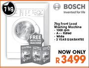 Bosch 7kg Front Load Washing Machine White