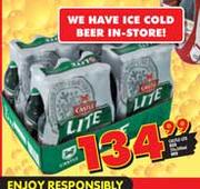 Castle Lite Beer NRB-24x340ml