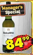 Black & White Whisky-750ml