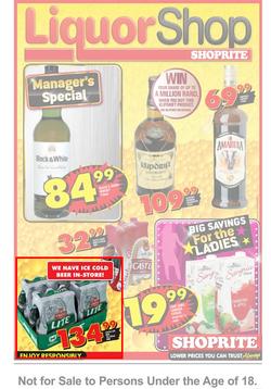 Shoprite Western Cape : LiquorShop (26 Sep - 6 Oct), page 1