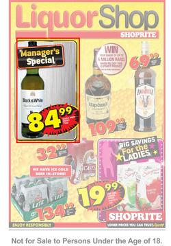 Shoprite Western Cape : LiquorShop (26 Sep - 6 Oct), page 1