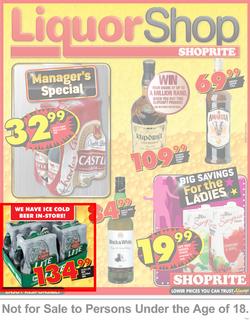 Shoprite Gauteng : LiquorShop (24 Sep - 7 Oct), page 1