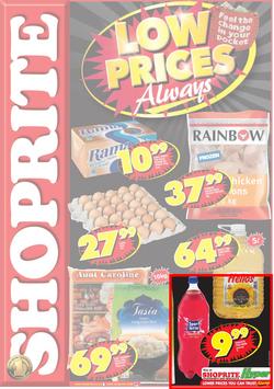 Shoprite KZN : Low Prices Always (24 Sep - 7 Oct), page 1
