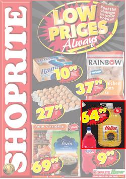 Shoprite KZN : Low Prices Always (24 Sep - 7 Oct), page 1