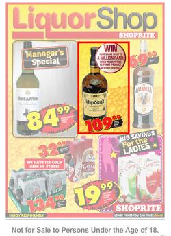 Shoprite KZN : LiquorShop (24 Sep - 6 Oct), page 1