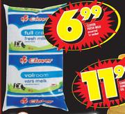Clover Fresh Milk-1Ltr Sachet
