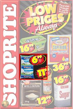 Shoprite Eastern Cape : Low Prices Always (8 Oct - 21 Oct), page 1