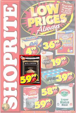 Shoprite Eastern Cape : Low Prices Always (8 Oct - 21 Oct), page 1