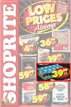 Shoprite Eastern Cape : Low Prices Always (8 Oct - 21 Oct), page 1