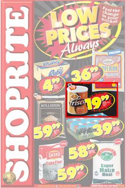 Shoprite Eastern Cape : Low Prices Always (8 Oct - 21 Oct), page 1
