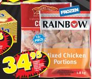 Rainbow/Farmer's Choice Frozen Mixed Chicken Portions-1.8kg Each