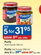 Purity 3rd Foods-5x200ml Per Offer