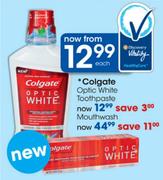Colgate Optic White Toothpaste-Each