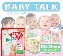 Dischem : Baby Talk (Until 4 Nov 2012), page 1