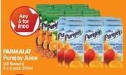Parmalat Purejoy Juice(All Flavours)-5x6packs Of 200ml