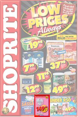 Shoprite Western Cape : Low Prices Always (24 Oct - 4 Nov), page 1