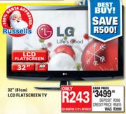 LG 32" HD Ready LCD Flatscreen TV