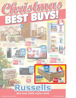 Russells : Christmas Best Buys (22 Oct - 18 Nov), page 1