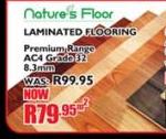 Nature's Floor Premium Range AC4 Grade 32, 8.3mm-Per Sqm