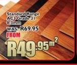 Nature's Floor Standard Range AC3 Grade 31 & 8.3mm-Per Sqm