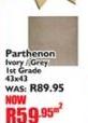 Parthenon Ivory/Grey 1st Grade Tile 43x43-Per Sqm
