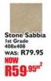 Stone Sabbia 1st Grade 408x408-Per Sqm