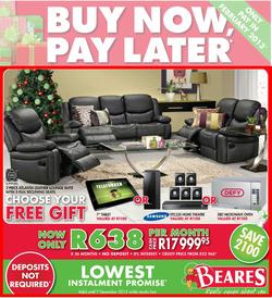 Beares : Buy Now Pay Later (Until 7 December 2012), page 1