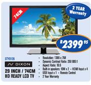 Dixon 29"/74cm HD Ready LCD TV